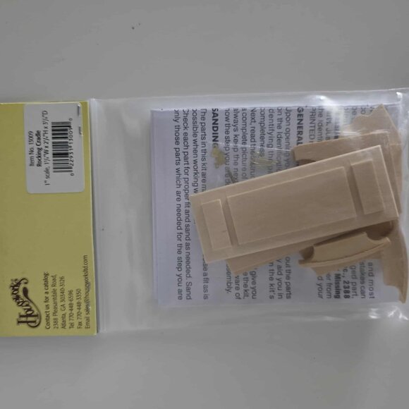 NWT Houseworks Shenandoah Designs Rocking Cradle Doll House Miniature Kit - Picture 4 of 4